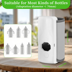 Portable Bottle Warmer USB Rechargeable for Travel and Baby Feeding