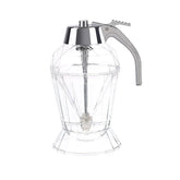 Diamond Style Glass Honey Jar Dispenser