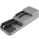 In-Drawer Double Layer Knife Block Organizer