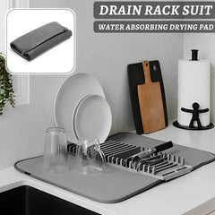 Over Sink Dish Drying Drain Rack