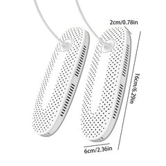 Portable Footwear Heating Drying Rack