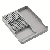 Pull-Out Kitchen Knife Block Organizer