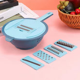 Round Rotary Vegetable Slicer Grater Shredder