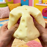 Balle anti-stress géante en forme de cube de fromage