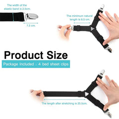 Tri-Glide Slide Buckle Adjuster Clip