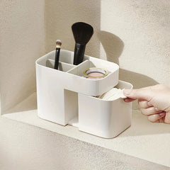 Kleiner stapelbarer Schubladen-Make-up-Organizer-Behälter