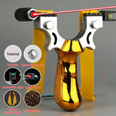 Precision Aiming High Power Laser Slingshot