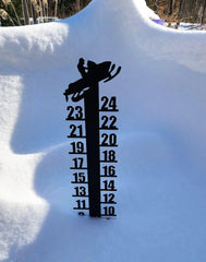 Metall-Schneemessgerät, Winter-Schneeleser