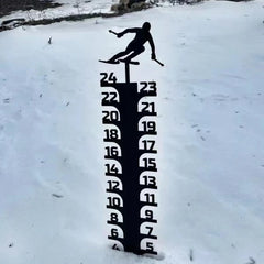 Metall-Schneemessgerät, Winter-Schneeleser