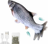 Elektrisches realistisches Fischspielzeug zum Flattern, für Kinder & Haustiere
