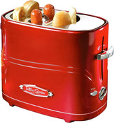 Retro Hot Dog Toaster - 2-Slot Pop-Up Toaster for Hot Dogs & Buns