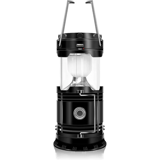 Collapsible LED Camping Lanterns Lightweight Waterproof Solar