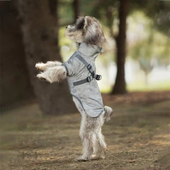 New Pet PU Raincoat Small and Medium Dog Night Reflective New HomeGoods