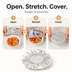 Reusable Thermal Dish Covers – Keep Food Warm & Fresh Longer
