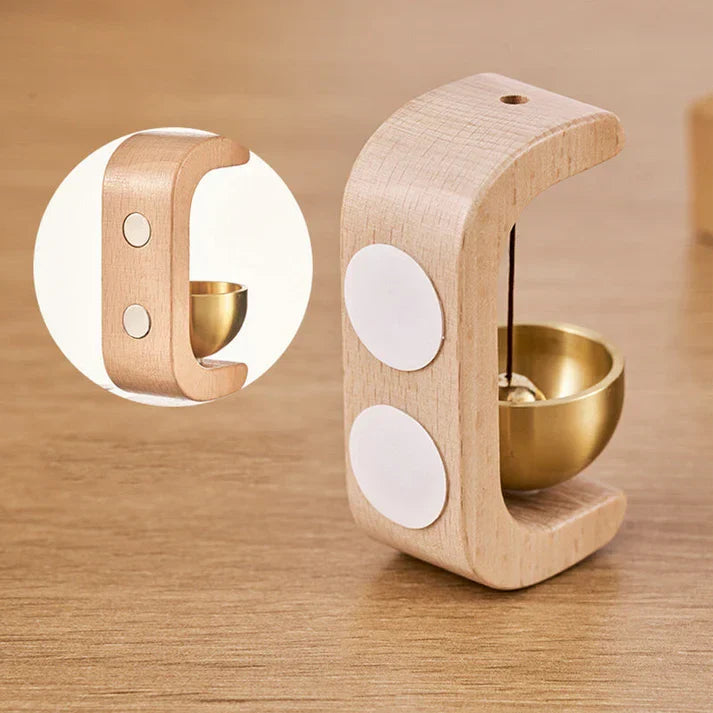 Magnetic Wooden Wind Chime Doorbell Decoration New HomeGoods