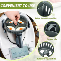 2-In-1 Egg Cooker Boiler Steamer Poacher