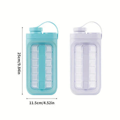 2-in-1 Ice Ball Maker Kettle Bottle Tray