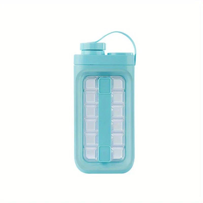 2-in-1 Ice Ball Maker Kettle Bottle Tray