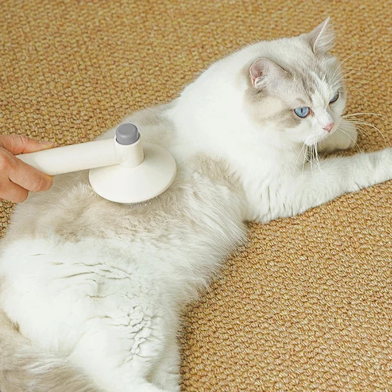 2-In-1 Pet Grooming Comb Brush Tool