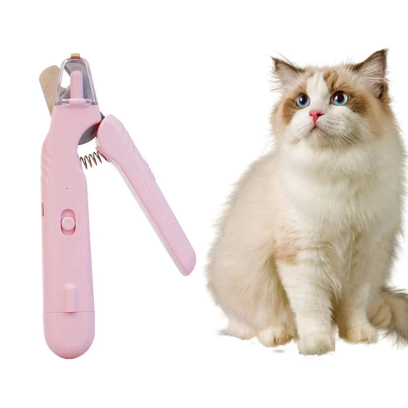 2-In-1 Pet Rechargeable Nail Grinder Clipper Combo