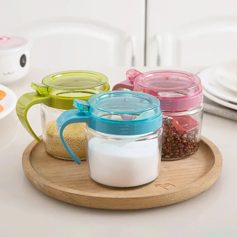 3-Compartment Spice Seasoning Box