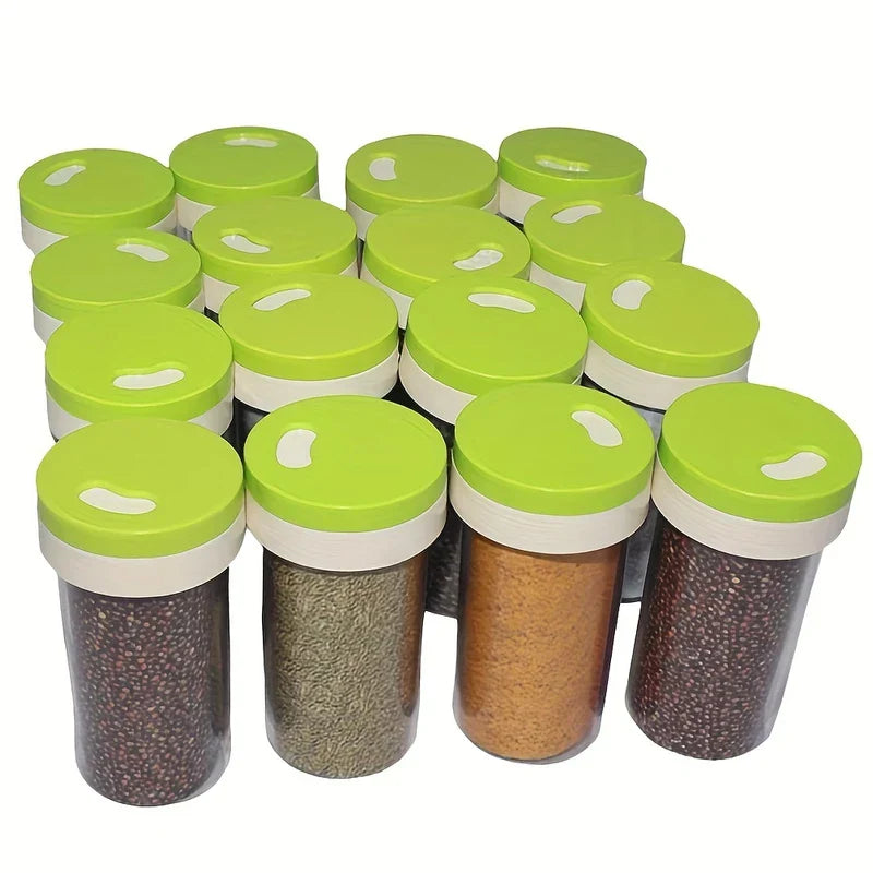 3-Section Rotating Spice Container Shaker
