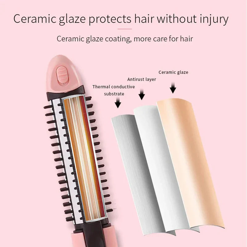 3-In-1 Hair Straightener Curler Waver Styling Tool
