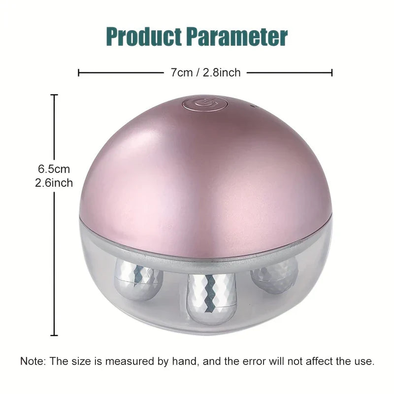 3D Roller Face Body Massager Slimming Tool