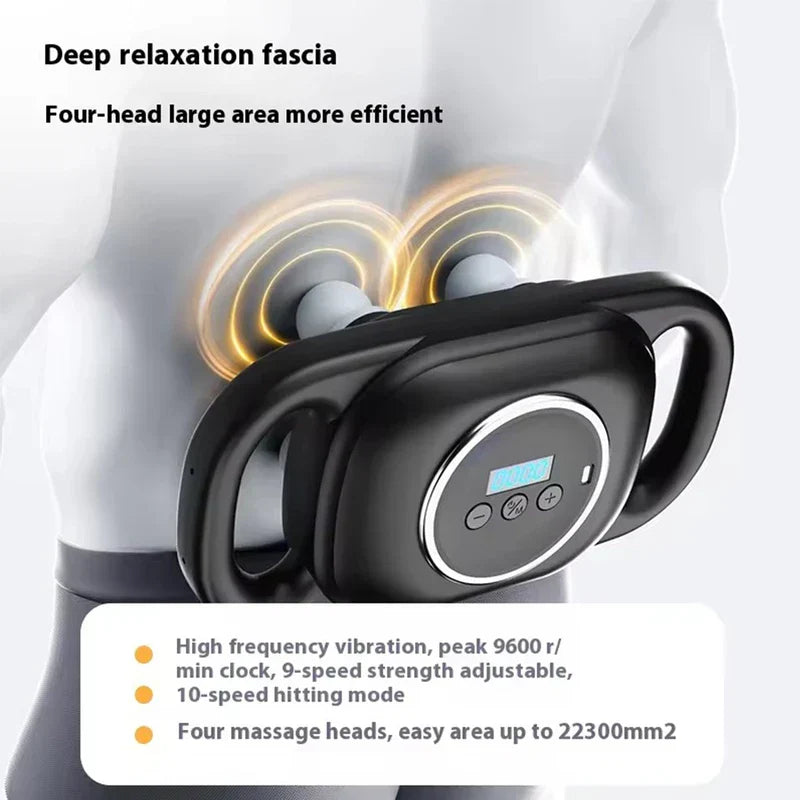 4-Head Electric Neck Shoulder Massager