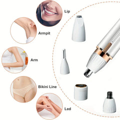 4-in-1 Electric Shaver Grooming Kit Rechargeable