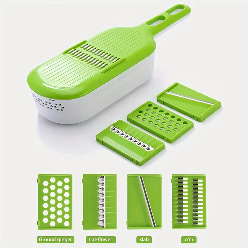 4-in-1 Mandoline Slicer Grater Vegetable Cutter
