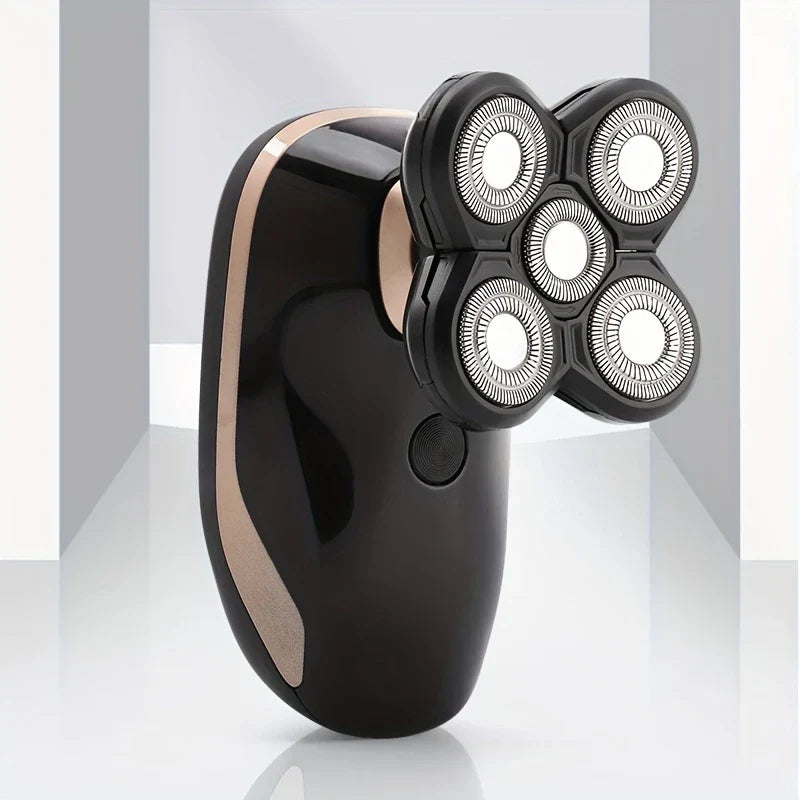 5-In-1 Electric Head Shaver Bald Grooming Kit
