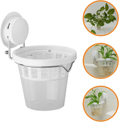 Planteur hydroponique à ventouse sans perçage