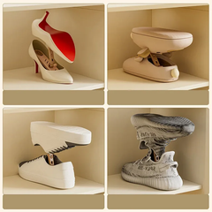 Étagère à chaussures extensible avec aromathérapie 10 pièces