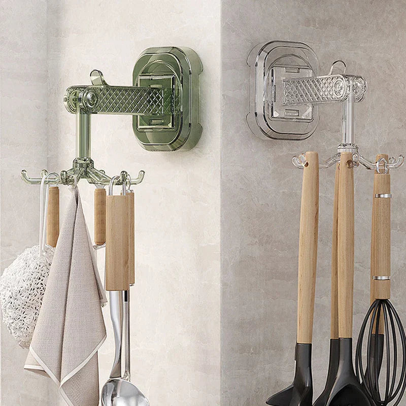 6-Claw Rotating Utility Hook Hanger