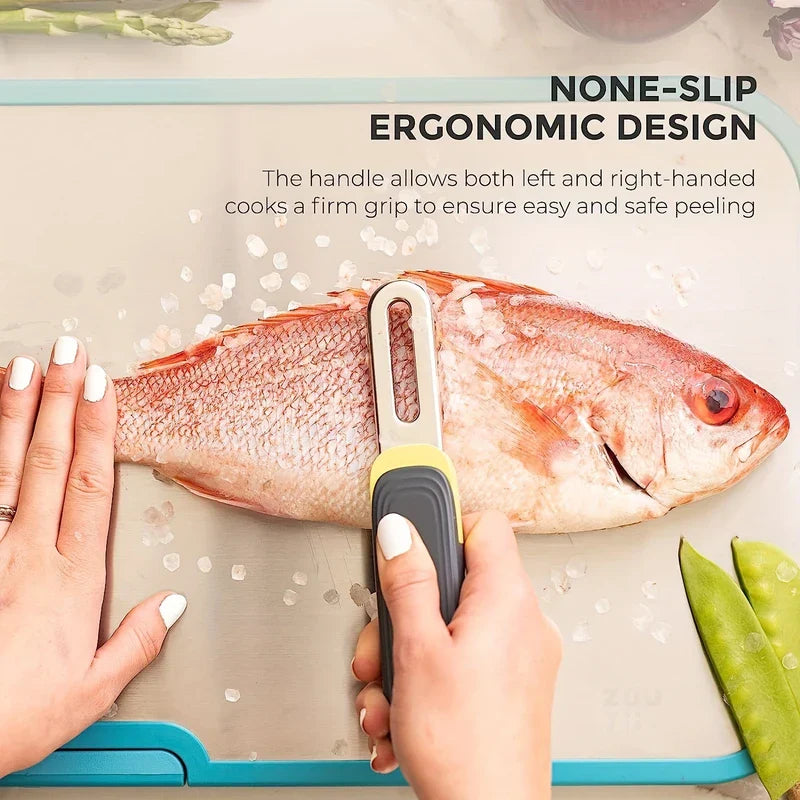 6-In-1 Kitchen Box Grater Slicer Shredder Zester