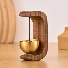 Magnetic Wooden Wind Chime Doorbell Decoration New HomeGoods