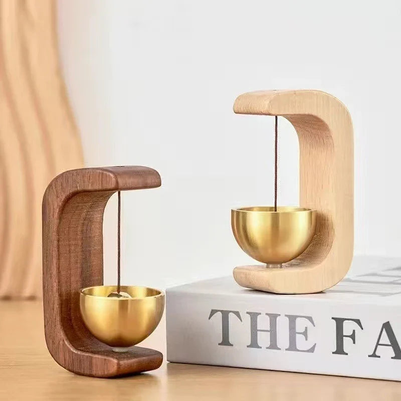 Magnetic Wooden Wind Chime Doorbell Decoration New HomeGoods
