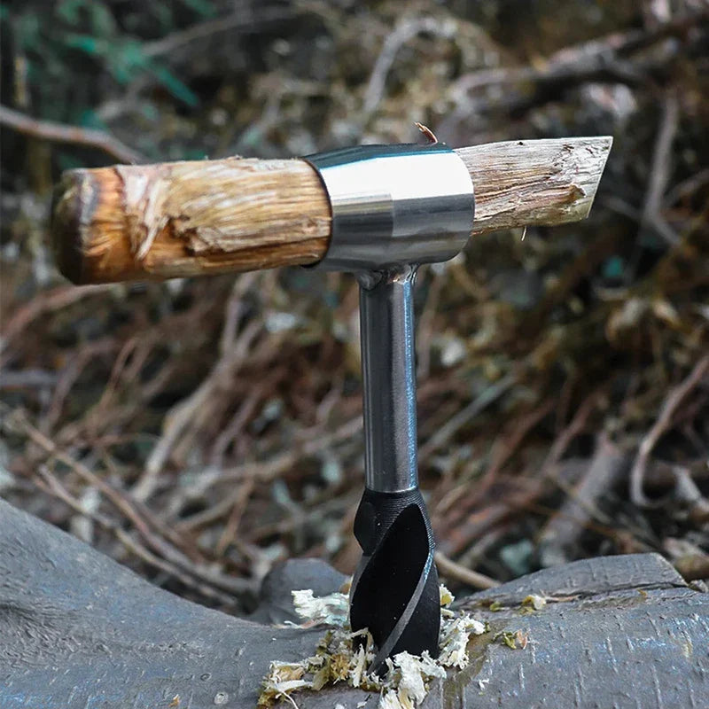 Bushcraft Settlers Tool Survival Hand Auger Wrench New HomeGoods