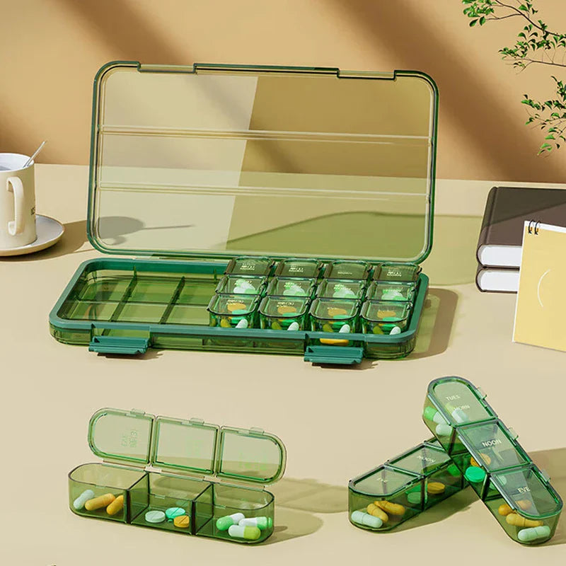 7 Day Weekly Pill Organizer Box