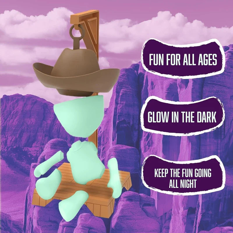 Hankman Glow? - Ultimate Glow-in-the-Dark Travel Game New Home Goods