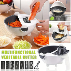9-in-1 Vegetable Chopper Mandoline Slicer Dicer