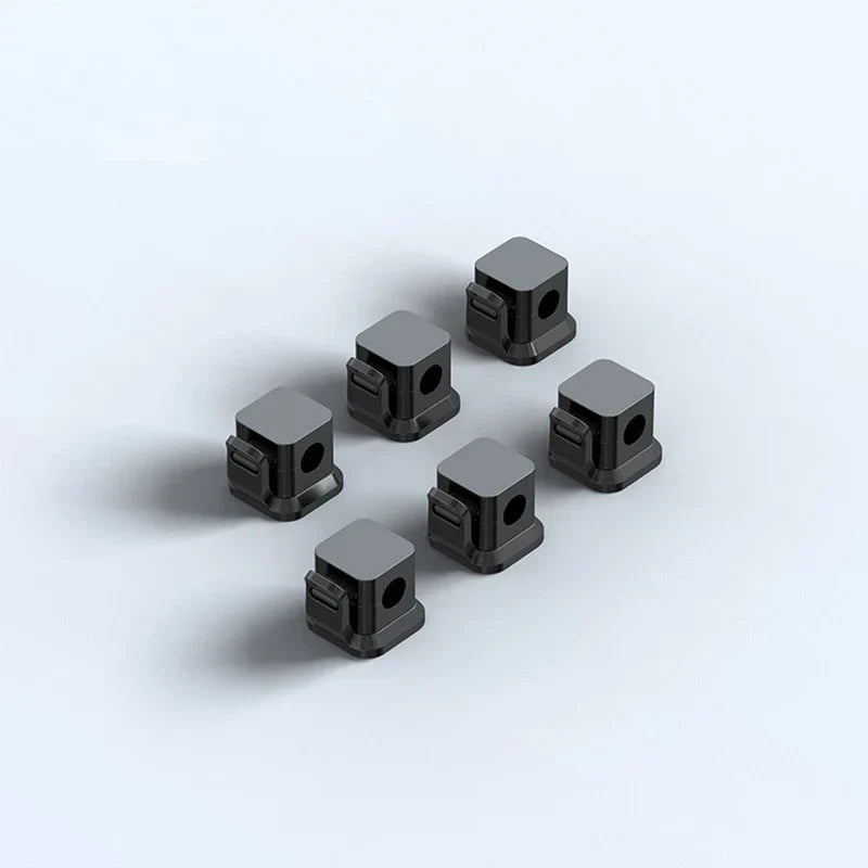 Adhesive Cable Organizer Clips (6 Pack) New Home Goods