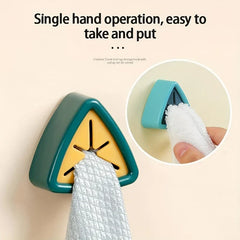 Adhesive Kitchen Towel Holder Hook Gripper