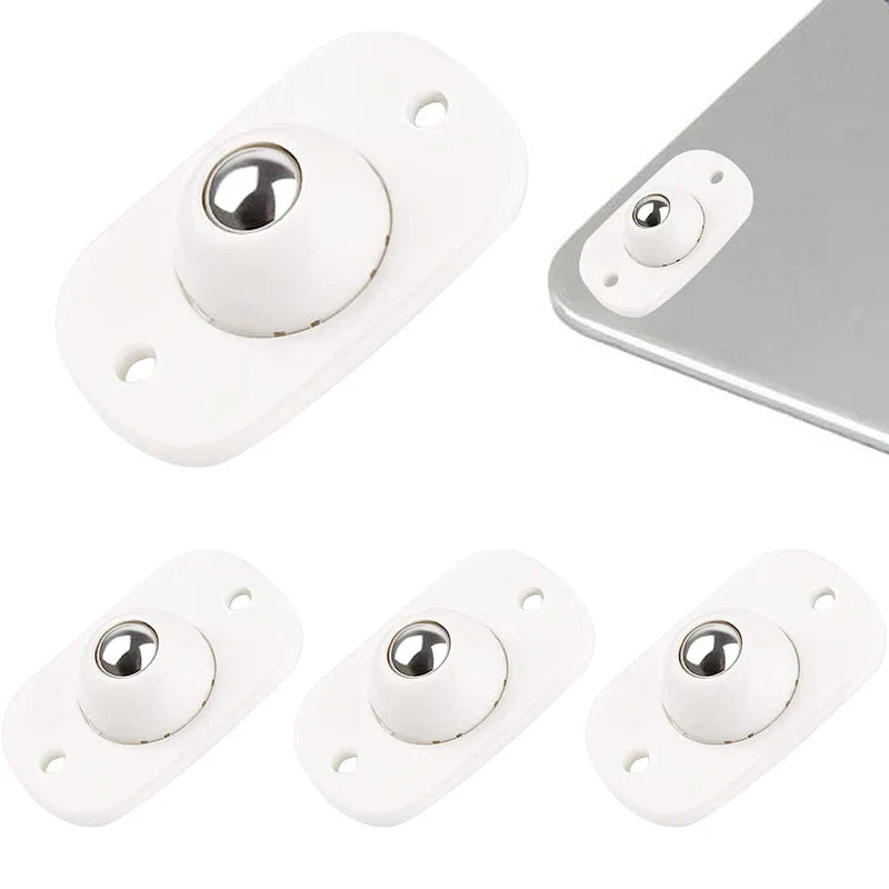 Adhesive Mini Swivel Caster Wheels Ball Pulley