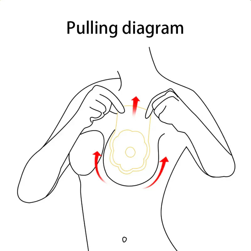 Adhesive Nipple Covers Breast Petals