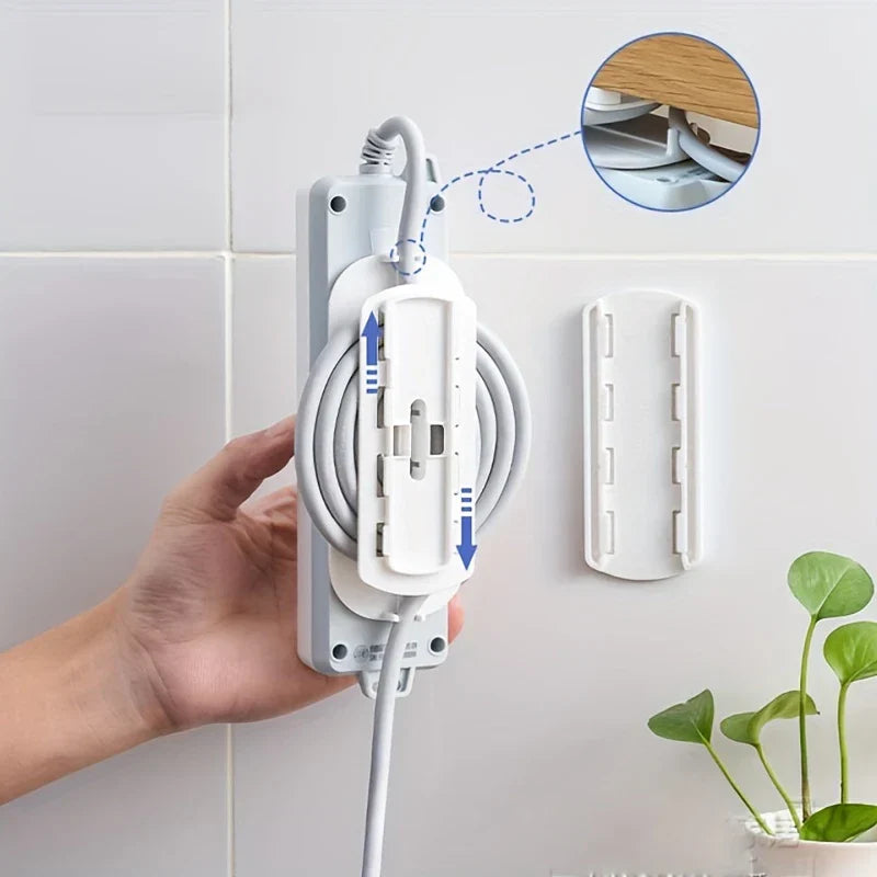 Adhesive Power Strip Holder Fixator