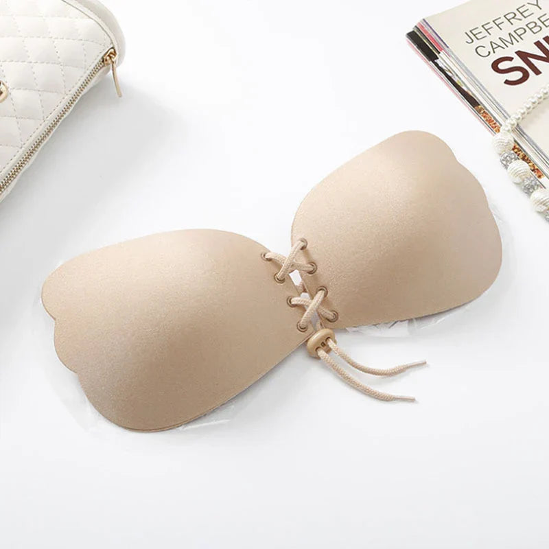 Adhesive Strapless Backless Invisible Bra