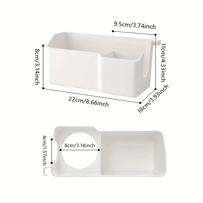 Adhesive Wall Mount Hair Dryer Holder Rack