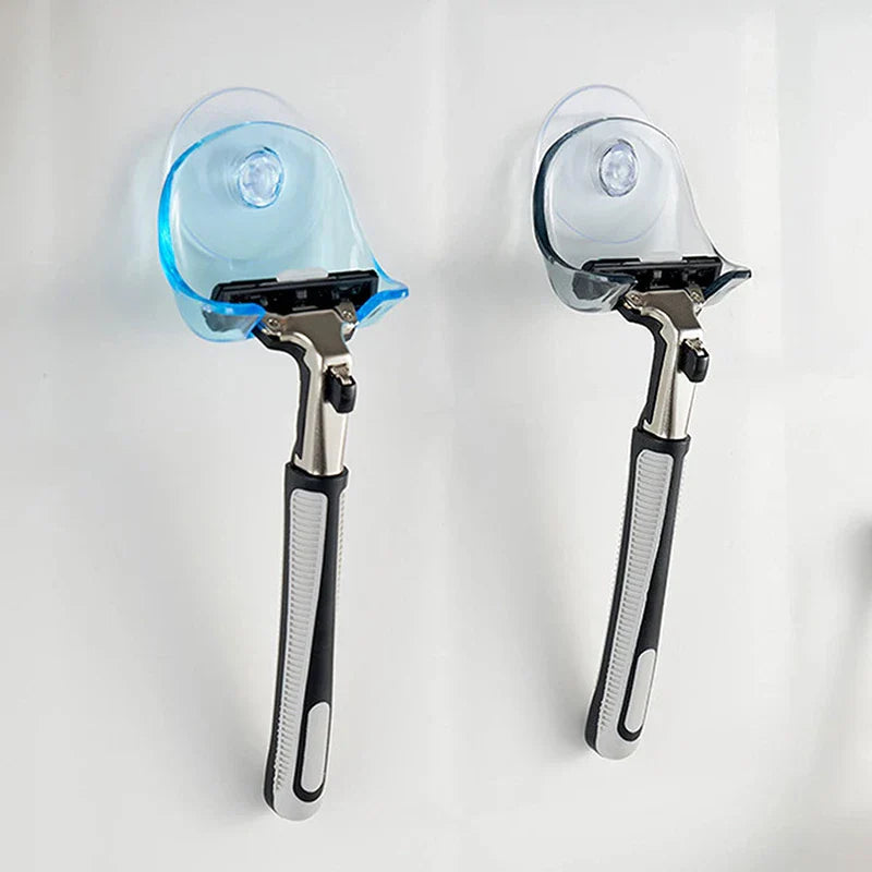 Adhesive Wall Mount Razor Holder Hook